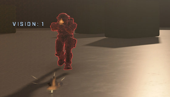 Image: Player LoS proximity demo