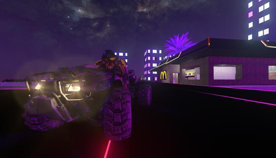 Image: Synthwave hot pursuit v3