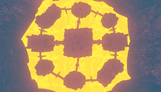 Image: Big Castle Wars (Volcano)