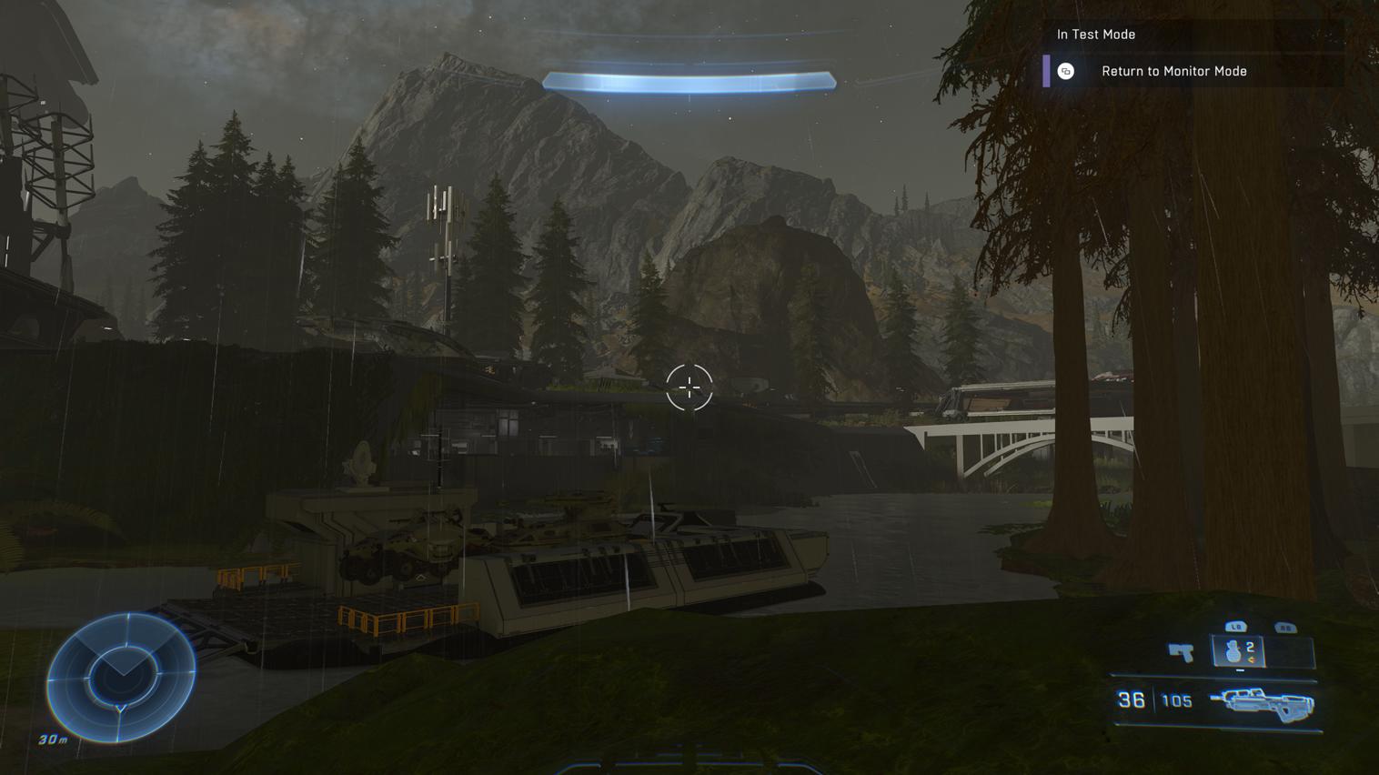 UNSC forest base