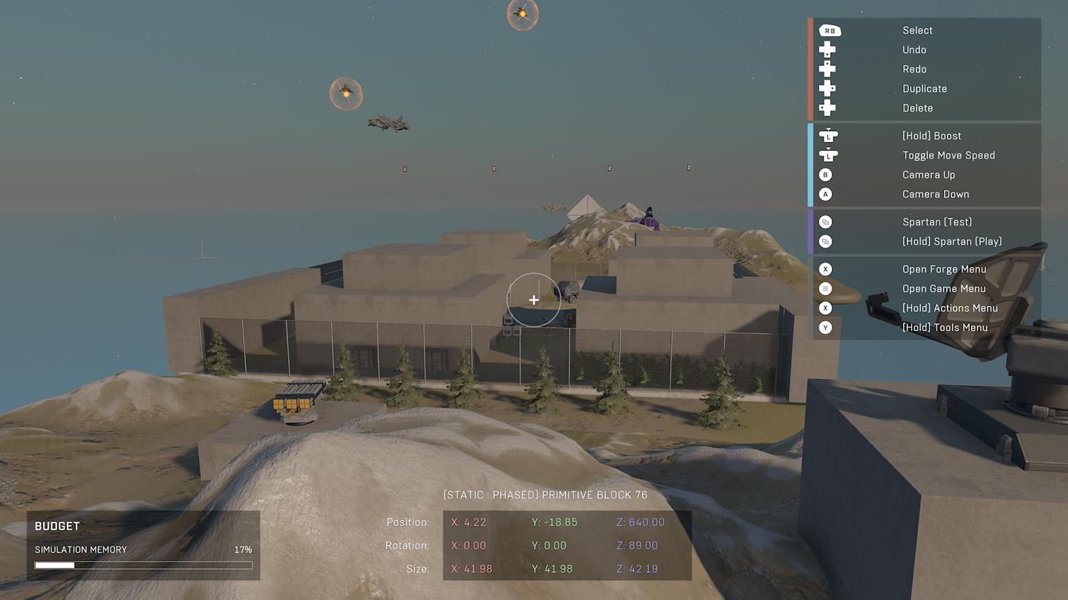 Destroyed airbase
