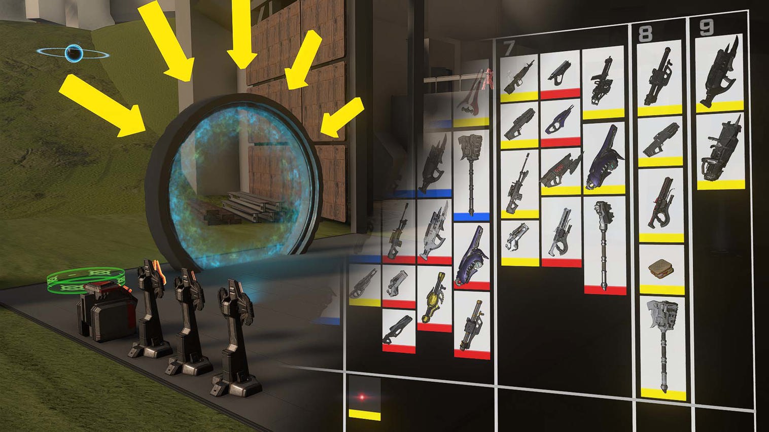 REQ Weapon Testing Range
