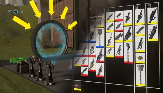 Image: REQ Weapon Testing Range