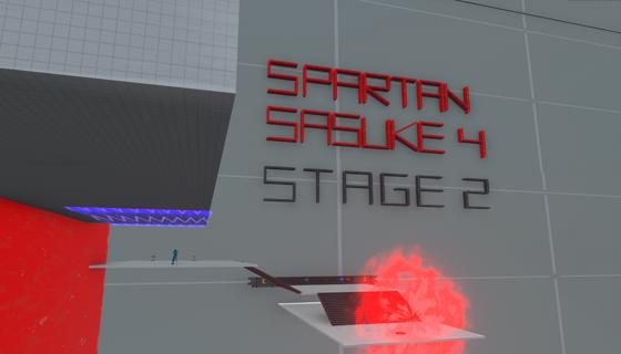 Image : Spartan Sasuke 4 Second Stage