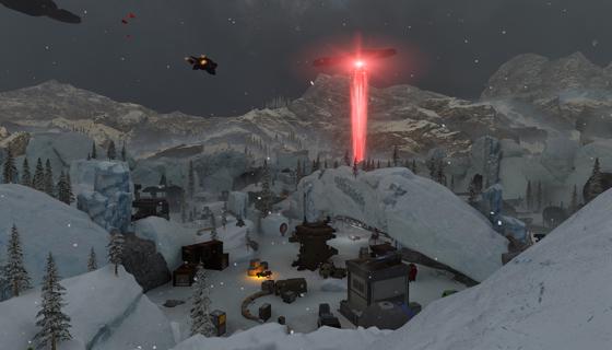 Image: Snow Outpost FIREFIGHT