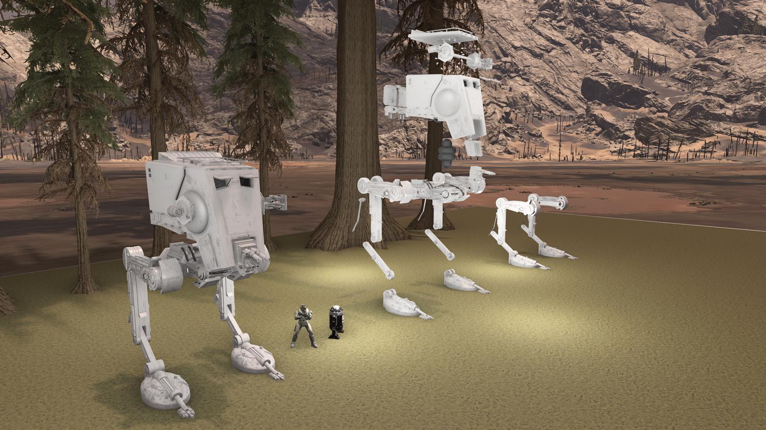 Star Wars AT-ST Prefab Map