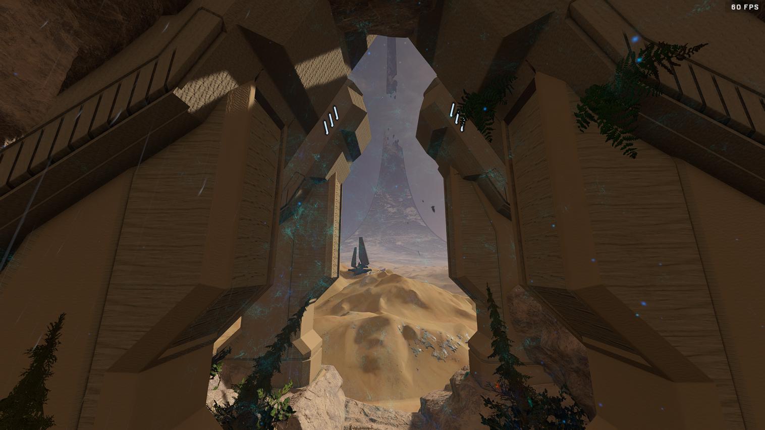 Sand dune cave