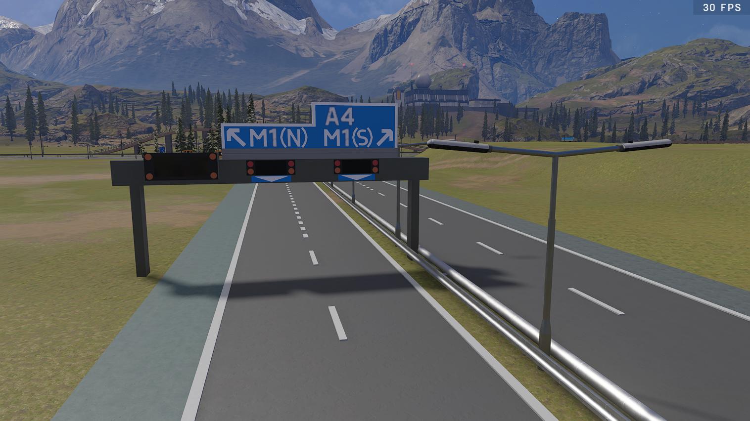 Realistic British Highway