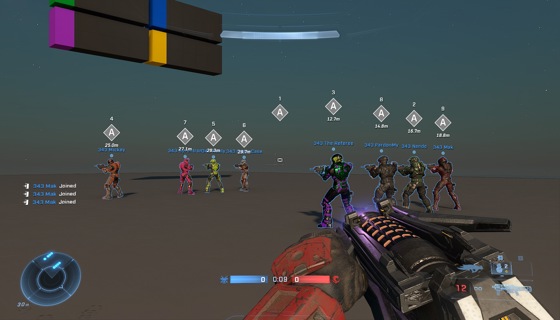 Image: Nav marker player index demo