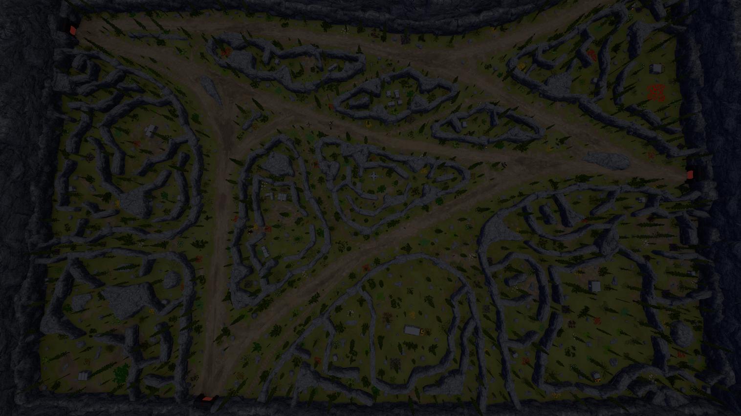 Rocky Valley (Night)