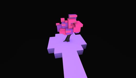 Image : Spirt tree Deltarune