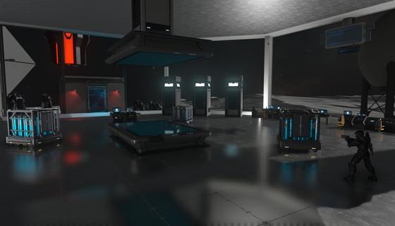 Image: Escape The Moon Base