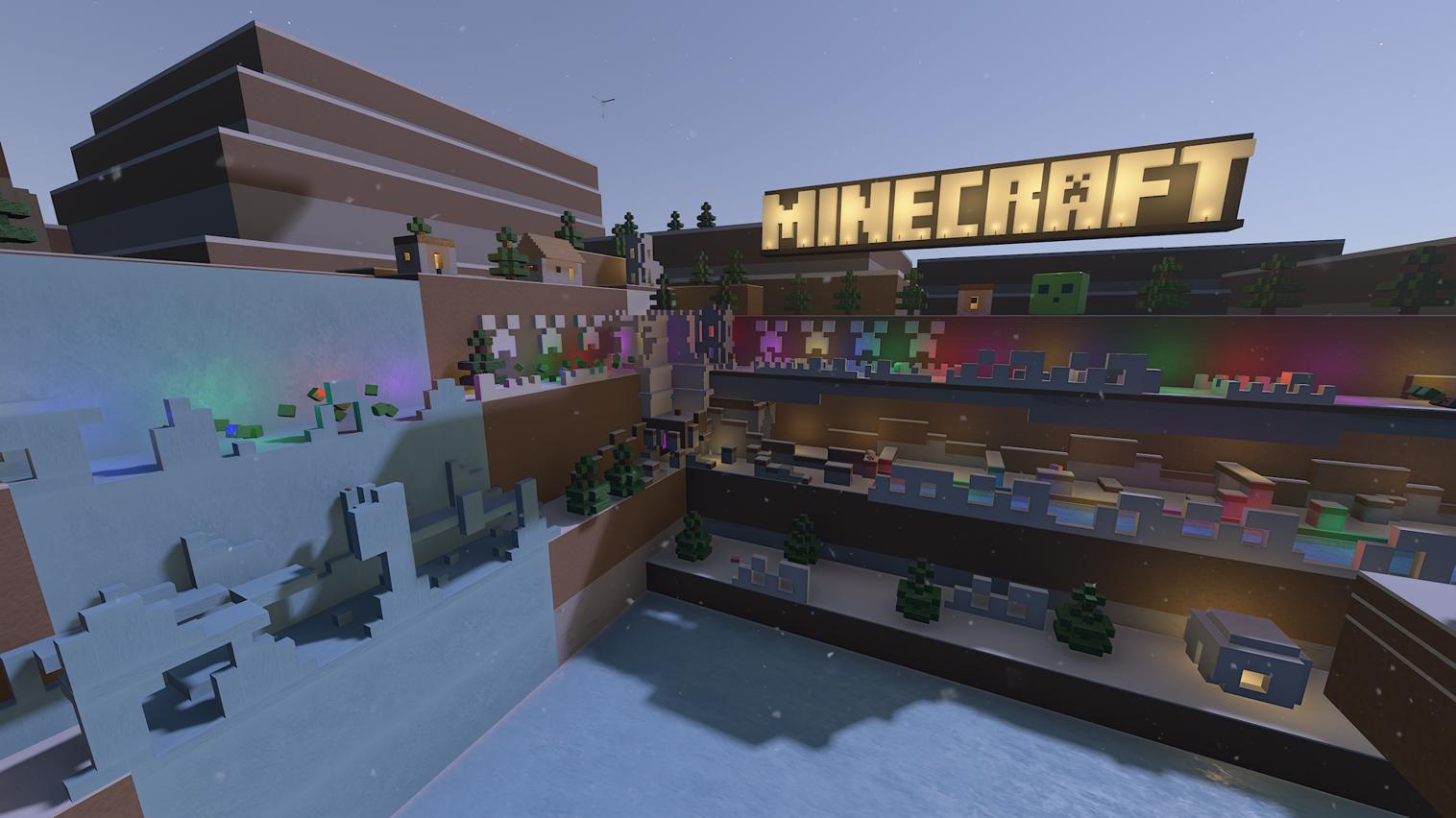 Duck Hunt Minecraft Christmas