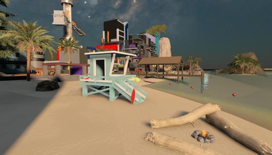 Afbeelding: Beach Town II