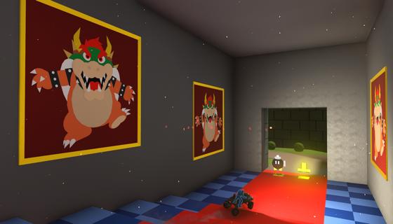 Imagen: Mario Karnage 64 Bowser's Castle