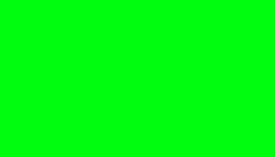 Chroma key green screen