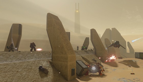 Sandtrap Firefight