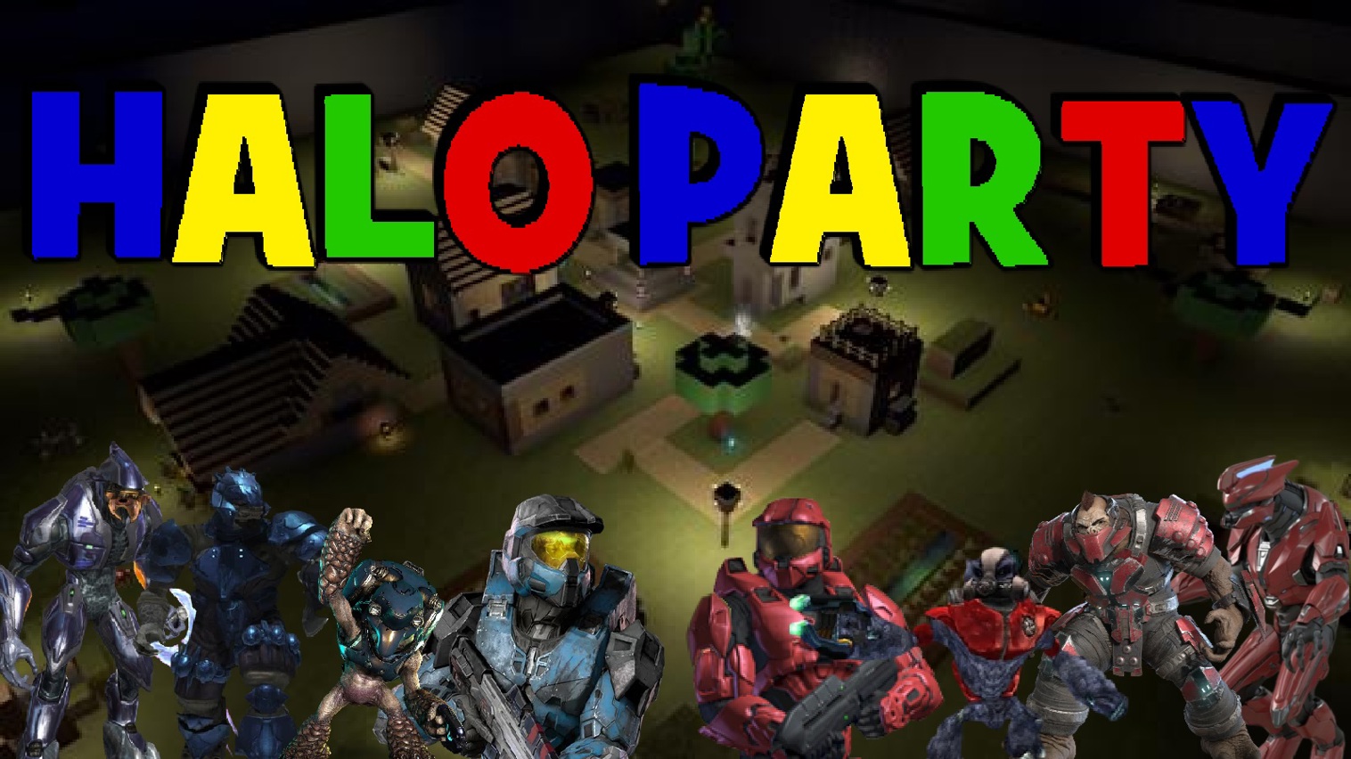 Minecraft : HALO PARTY