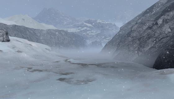 Image: Frozen Valley - Canvas