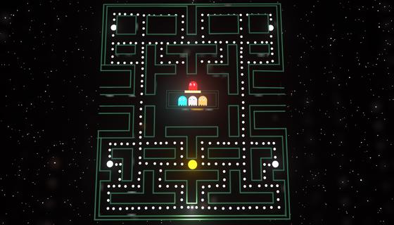 Pacman Google Maze - UGC - Halo Infinite