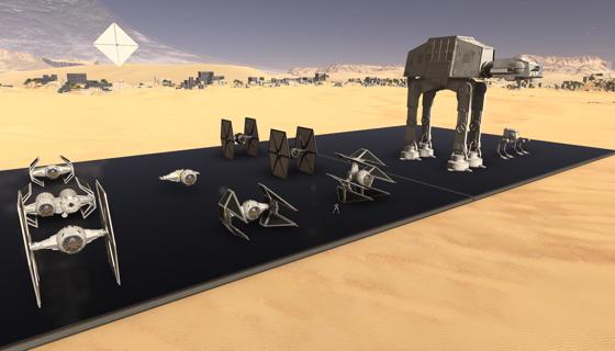 Star Wars Imperial Prefab Land