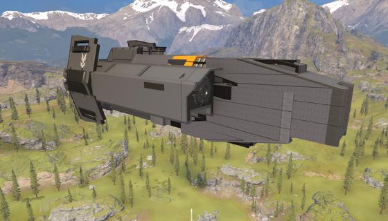 Image: UNSC Heavy Corvette