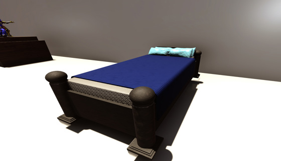 Twin size bed