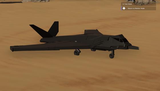 Image: F117 Landed