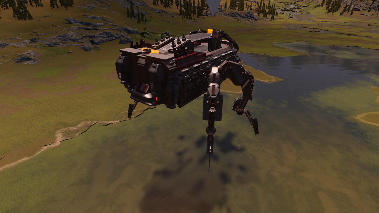 Banished Halo 2 Scarab, Body