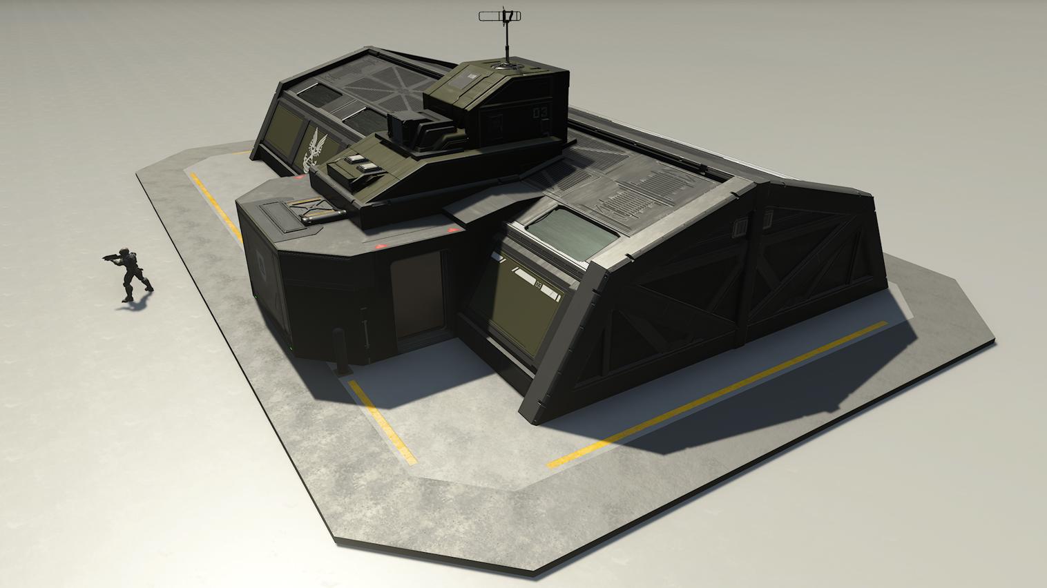 HALO WARS Barracks