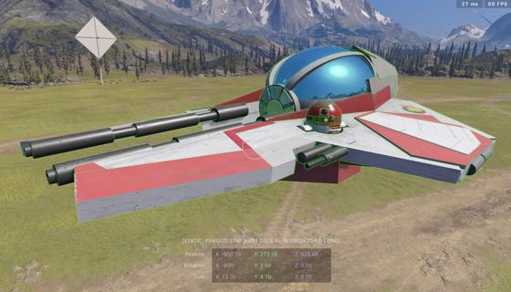 Image: Obi with R4 Interceptor (Flying)