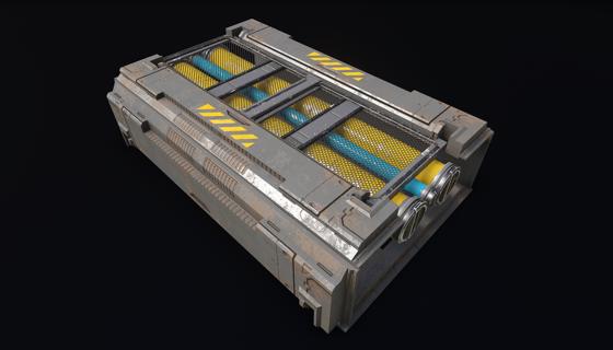 PREFAB floor wall pipes - UGC - Halo Infinite