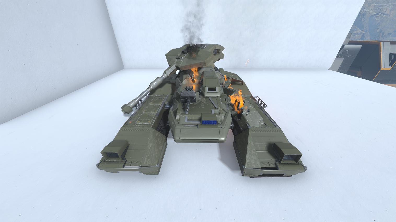 Scorpion Tank (destroyed)