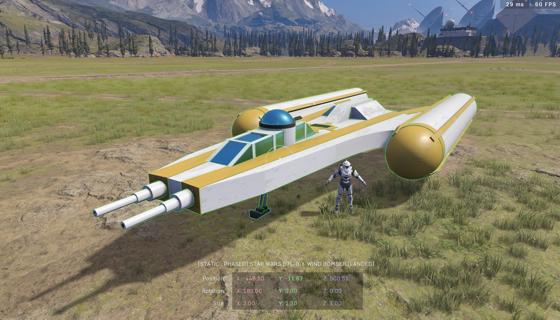 Image: Star Wars BTL-B Y-Wing Bomber (Landed)