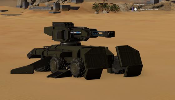 Image: SP42 Cobra lockdown