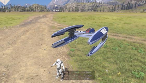 Image: Star Wars CIS Vulture Droid (Flying)