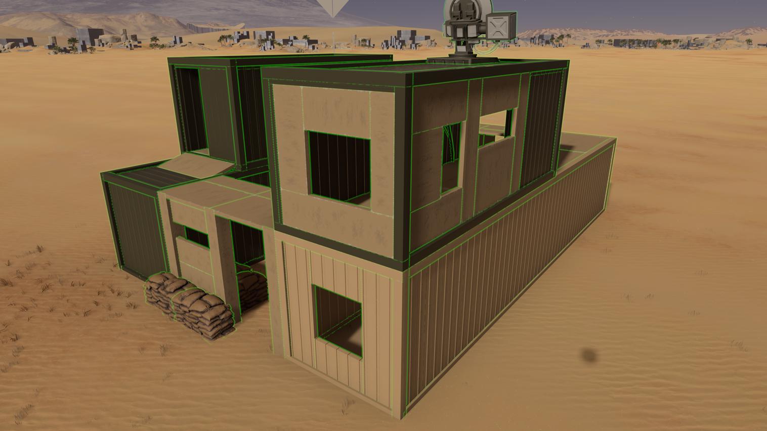 Shipping Container Fort