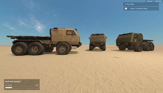 Image: "BETTER" UNSC Cargo Truck, Camo