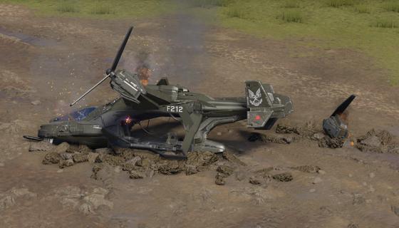Image: UH144 Falcon (Destroyed)