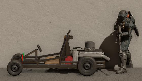 Image: V-8 Gokart