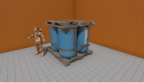 Imagen: Barrel Pallet - 24 objects