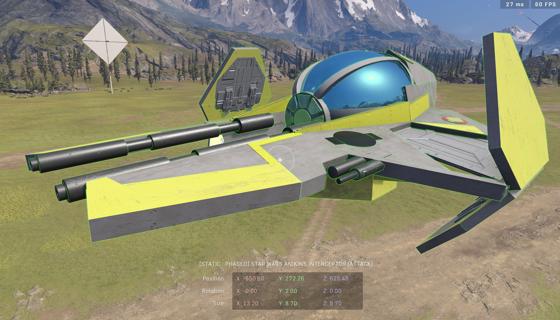 Image: Star Wars Anikins Interceptor (Attack)