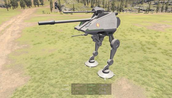 Image: Star Wars AT-AP (Raised Stance)