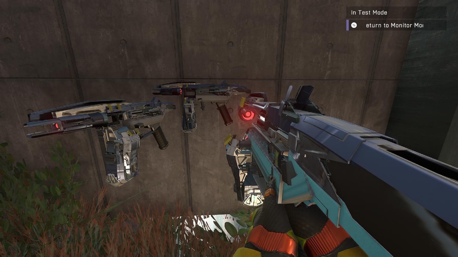 Combine Pulse SMG (mag and irons)