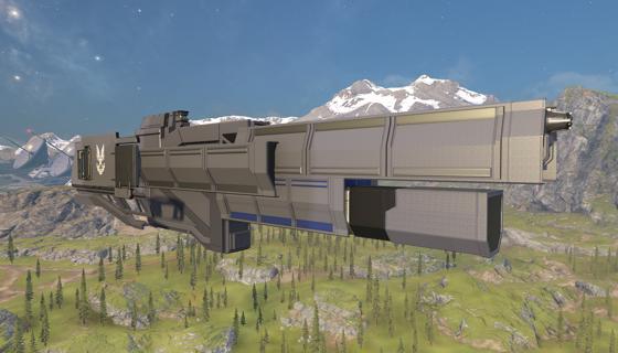 Afbeelding: UNSC Destroyer