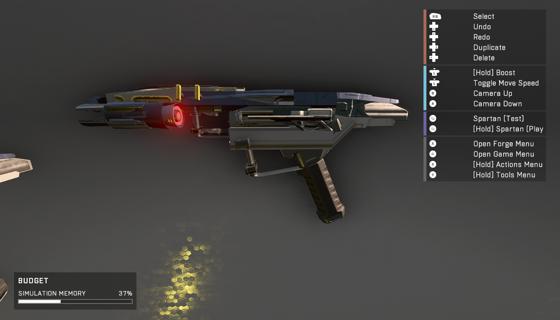 Image: Combine Pulse SMG (No Upgrades)