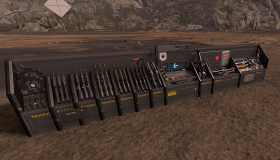 UNSC Large Weapon Rack - UGC - Halo Infinite