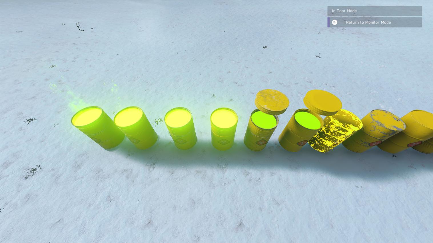 Radioactive Barrel Set