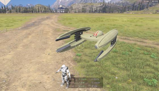 Image: Star Wars Vulture Droid (Flying)