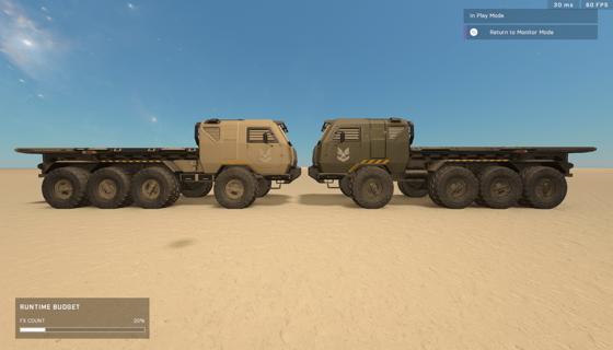 Image: "Better" UNSC Truck 8x8, Tan